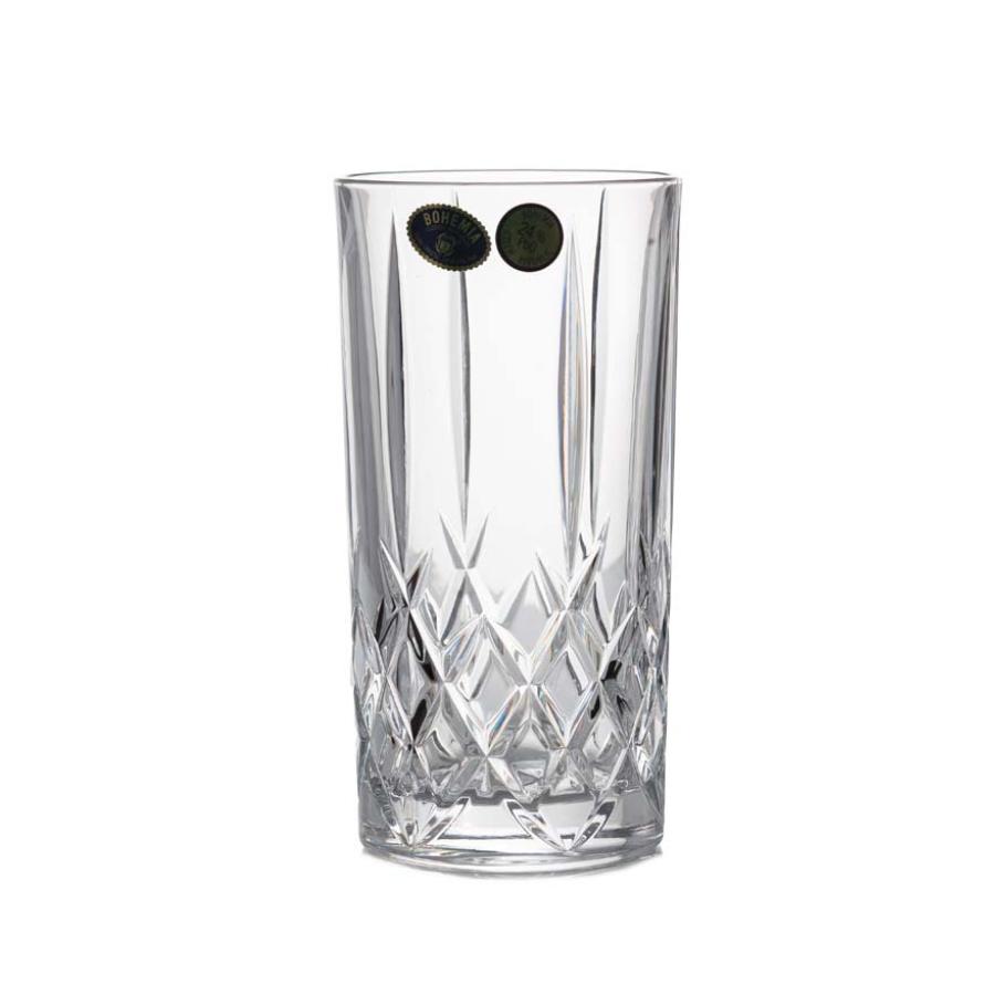 BRIXTON - Pahare apa Cristal Bohemia 350 ml (set 6 bucati)