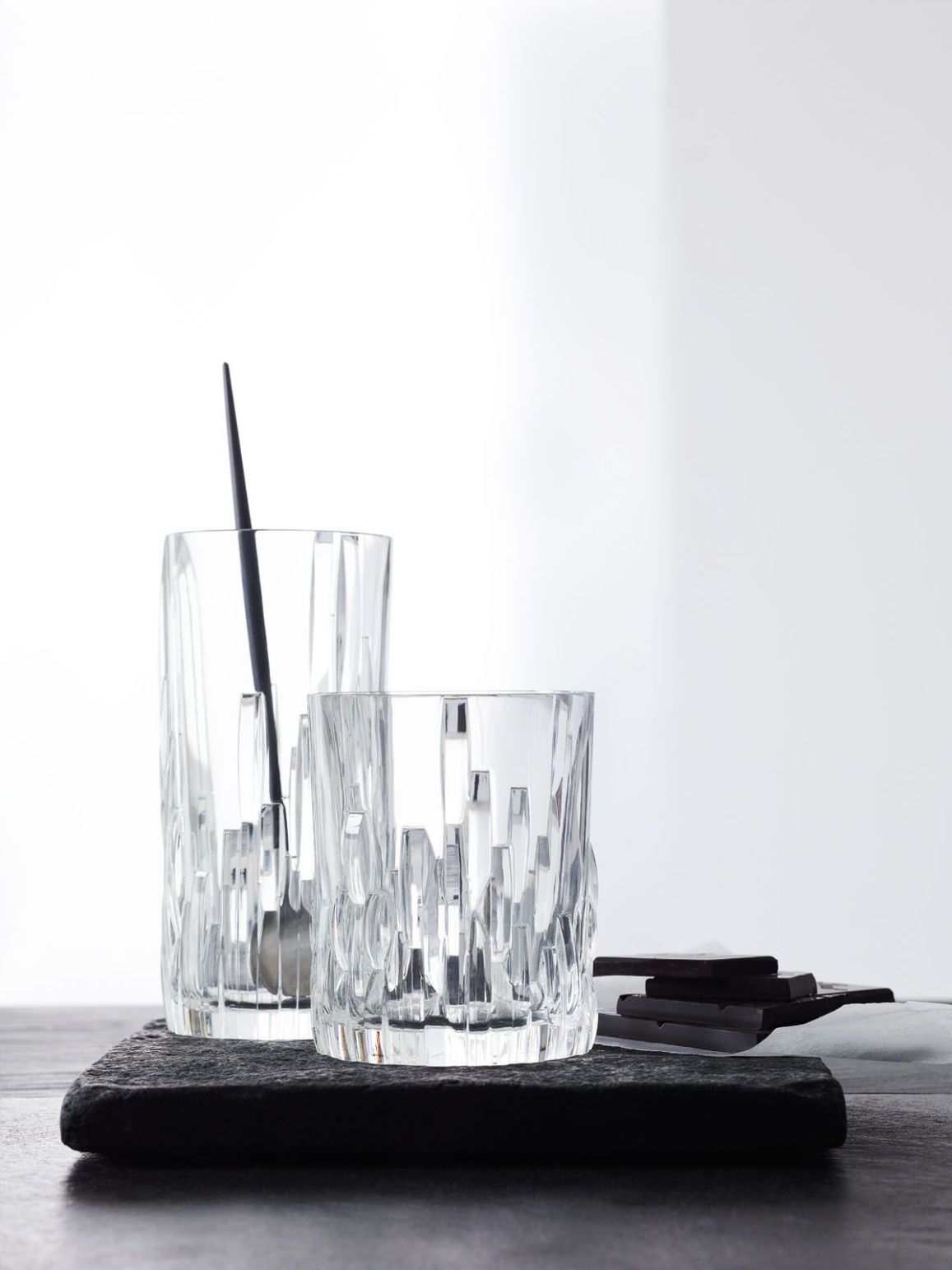 SHU FA - Pahare apa sticla cristalina Nachtmann 360 ml (set 12 bucati)