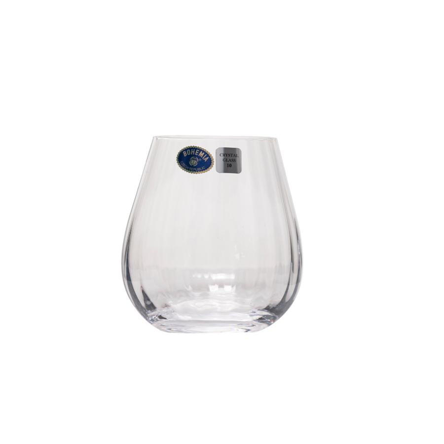 COLUMBA OPTIC - Pahare whisky sticla cristalina Bohemia 380 ml (set 6 bucati)