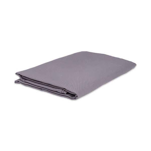 LOKE - Fata masa bumbac culoare GRI 100*100 cm