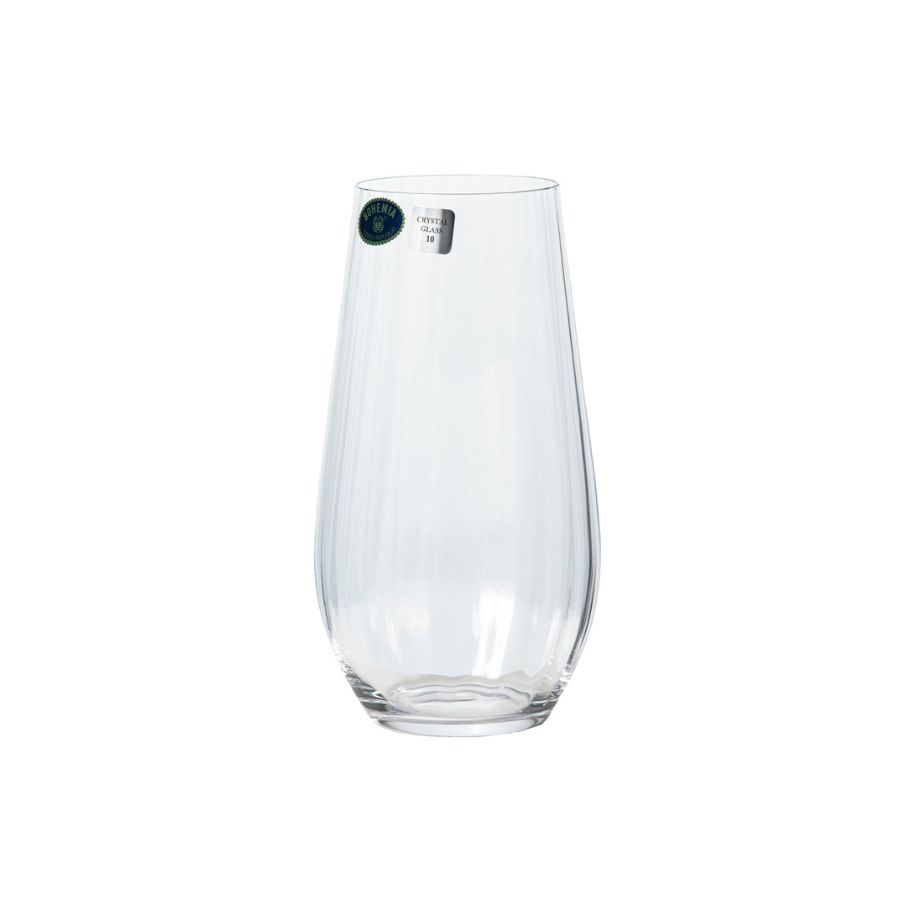 COLUMBA OPTIC - Pahare apa sticla cristalina Bohemia 580 ml (set 6 bucati)