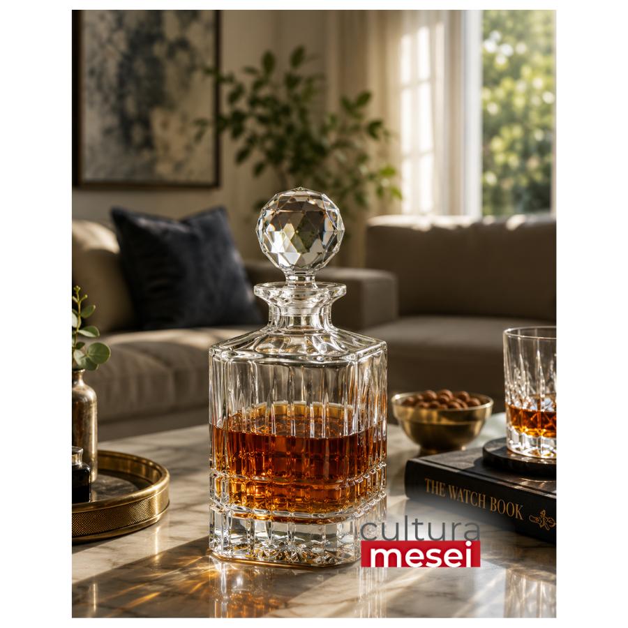 LONDON - Decanter whisky Cristal Bohemia 800 ml