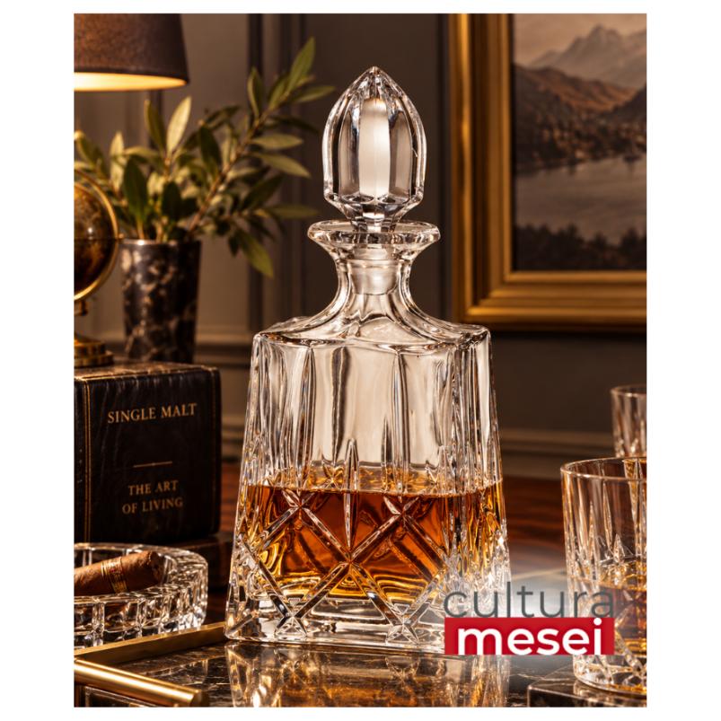 SHEFFIELD - Decanter whisky Cristal Bohemia 1000 ml