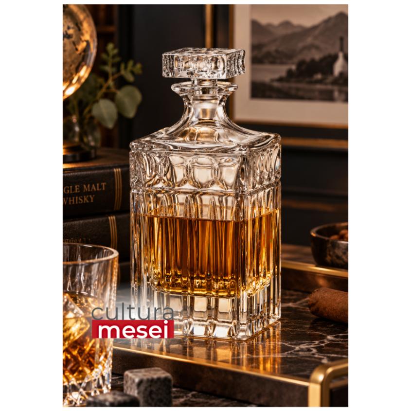 PAUL - Decanter whisky Cristal Bohemia 1000 ml