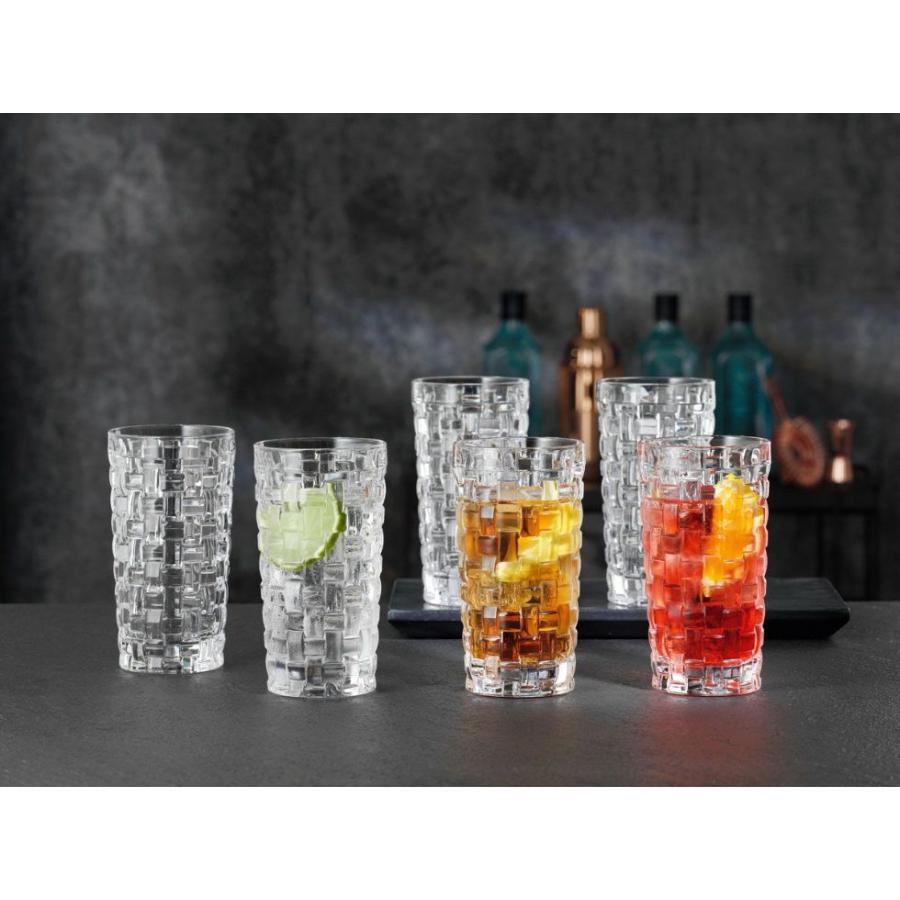BOSSA NOVA - Pahare apa sticla cristalina 395 ml (set 12 bucati)