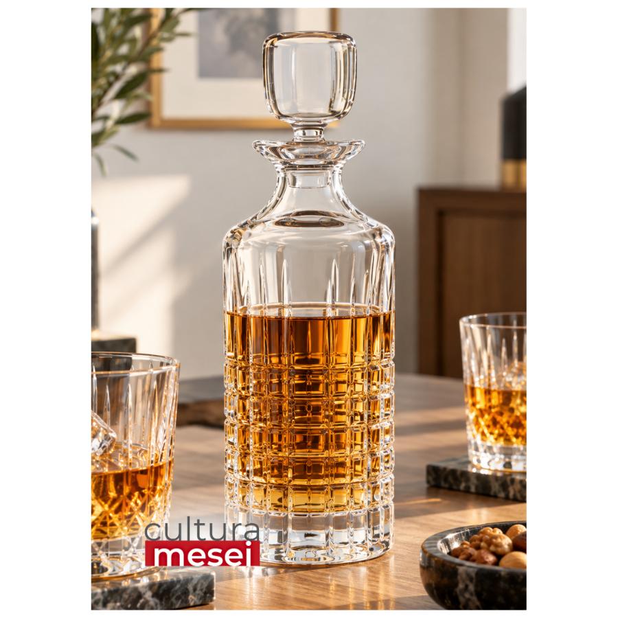RICKY - Decanter whisky Cristal Bohemia 750 ml