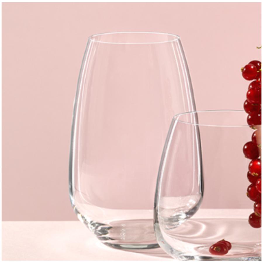 GISELLE - Pahare apa sticla cristalina 450 ml (set 6 pahare)