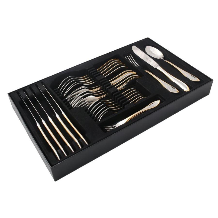 NOVARA decor AUR Tacamuri inox 18/10