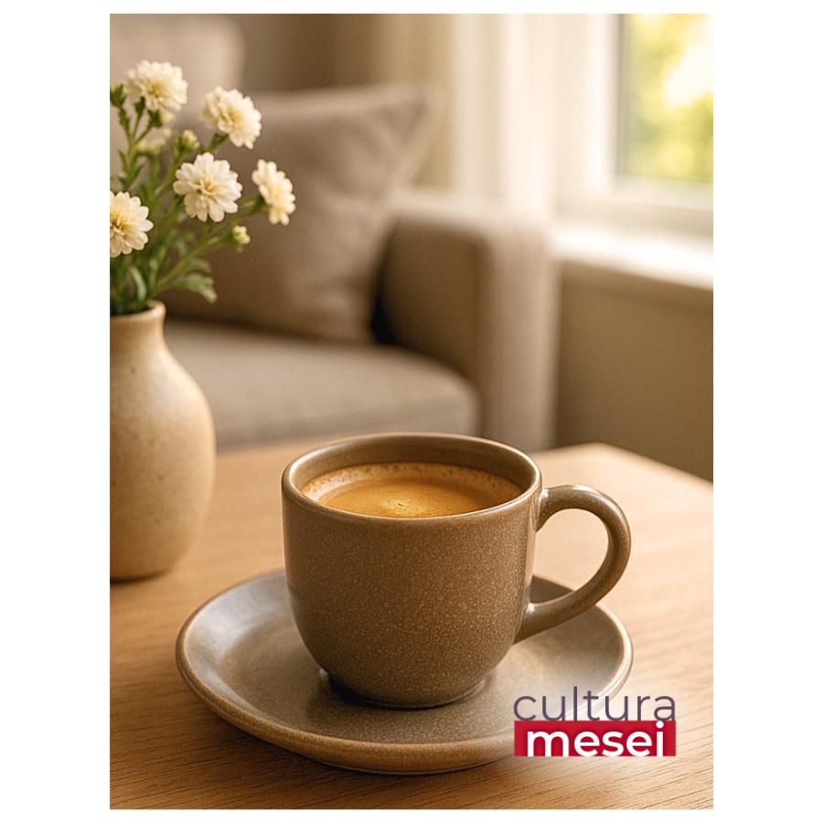 ANTALYA - Serviciu de cafea portelan (6 persoane - 12 piese)