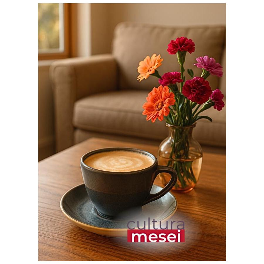 MARMARA - Serviciu de ceai / cappuccino portelan (6 persoane - 12 piese)