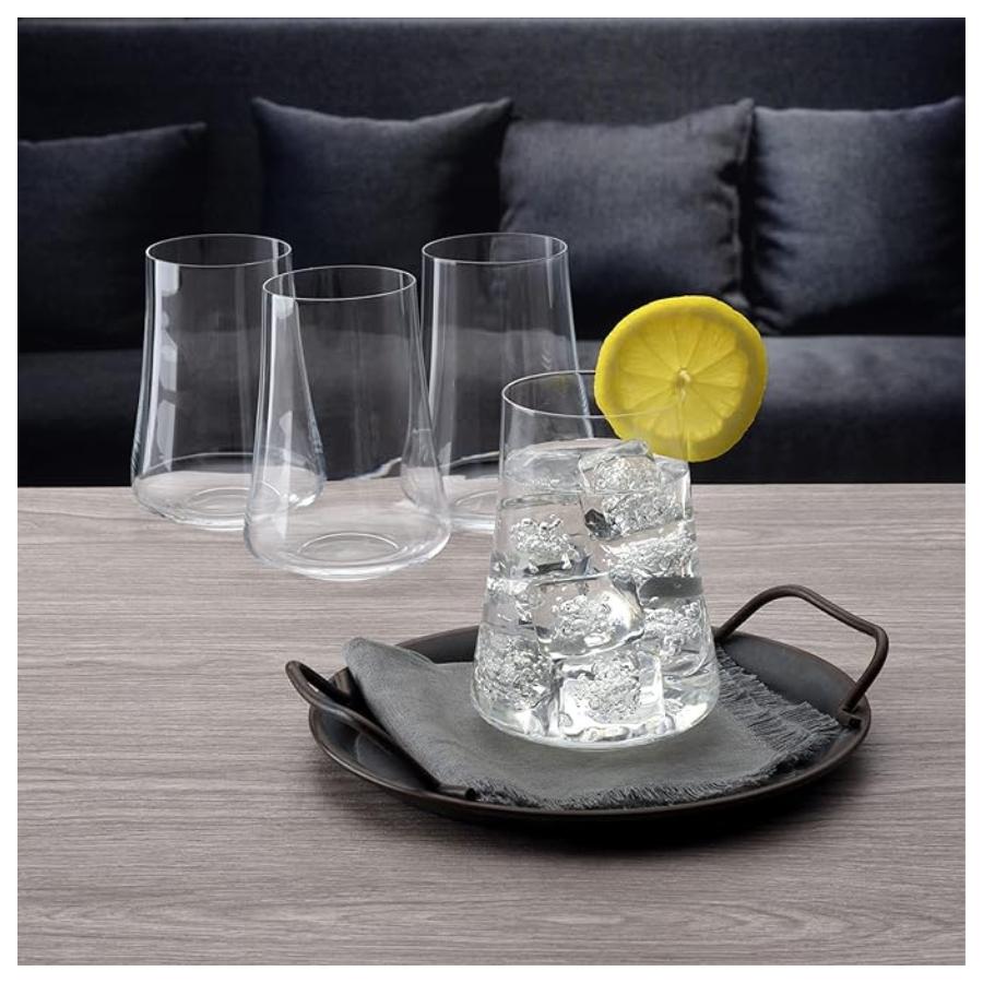 XTRA - Pahare apa / suc sticla cristalina Bohemia 400 ml (set 6 pahare)